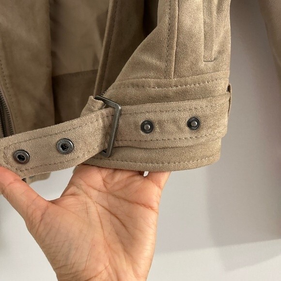 BCBG SUEDE TRIBAL JACKET - Picture 13 of 15